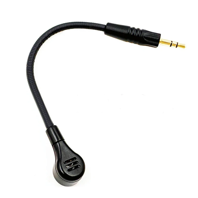 1Pcs Replacement 3.5mm Microphone For Havit H2002d Gaming Headset Mic E-sports Games Replacement Microphone For Havit H2002d
