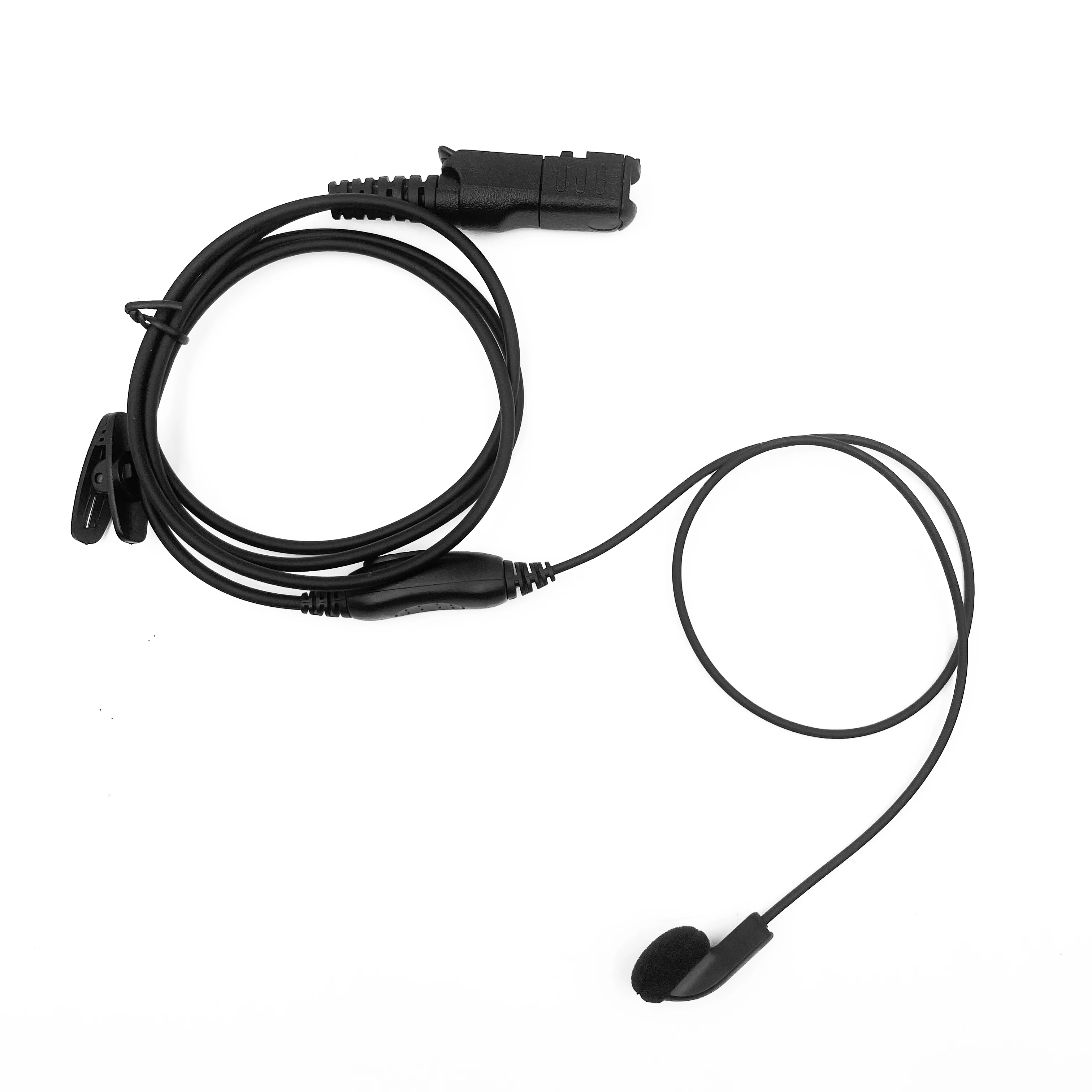 Motorola Radio Earpiece Headset Mic Fo DP2400 DP2600 XiR P6600 P6608
