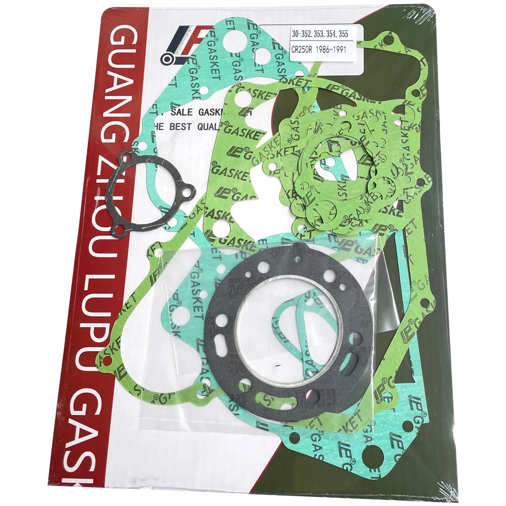 

Motorcycle Engines Crankcase Covers Cylinder Gasket Kit Set For Honda CR250R CR 250R CR250 R 1986-1991