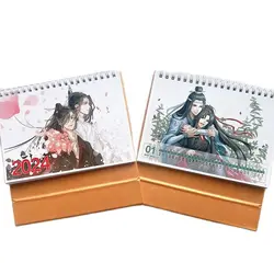 2024 Grandmaster Of Demonic Cultivation Calendar MDZS Wei Wuxian, Lan Wangji Cartoon Desk Calendars Daily Schedule Planner