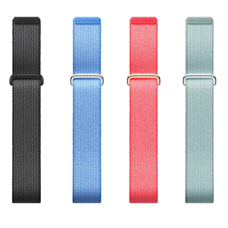 Enhanced Nylon Loop Strap for Smartwatch - Breathable Sport Band Bracelet