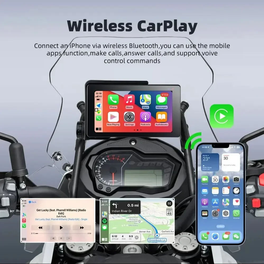 アクセサリー BMW Motorcycle Carplay BMW K1600 Bike2Play w/ DVR Apple CarPlay / Android Auto