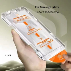 2 - Pack Premium Tempered Glass Easy Installation Screen Protector for Tempered glass