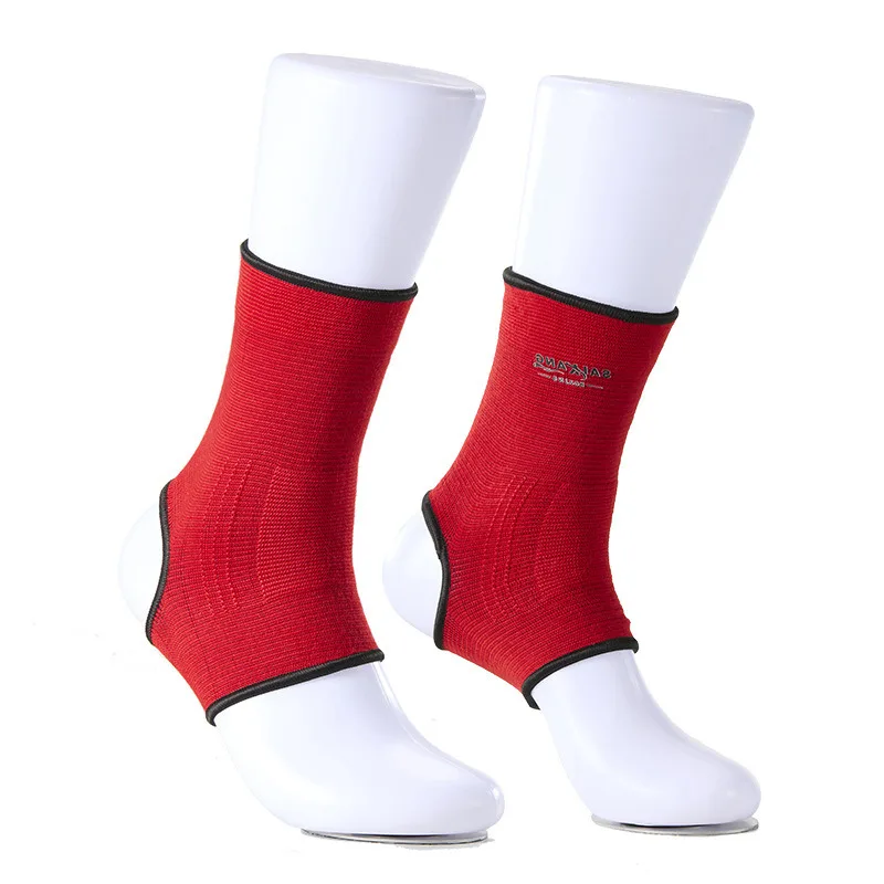 2pcs Boxing Sports Ankle Support Brace MMA Muay Thai Sanda Training Protect Foot Socks Guards Boxing Training Accessories ankle support ankle straps fitness ankle straps ankle support brace boxing foot guards