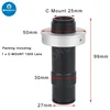 48MP 4K 1080P HDMI USB Output HD Industrial Digital Microscope Camera + 130X Zoom Lens Cantilever Stand for Soldering Repair 4