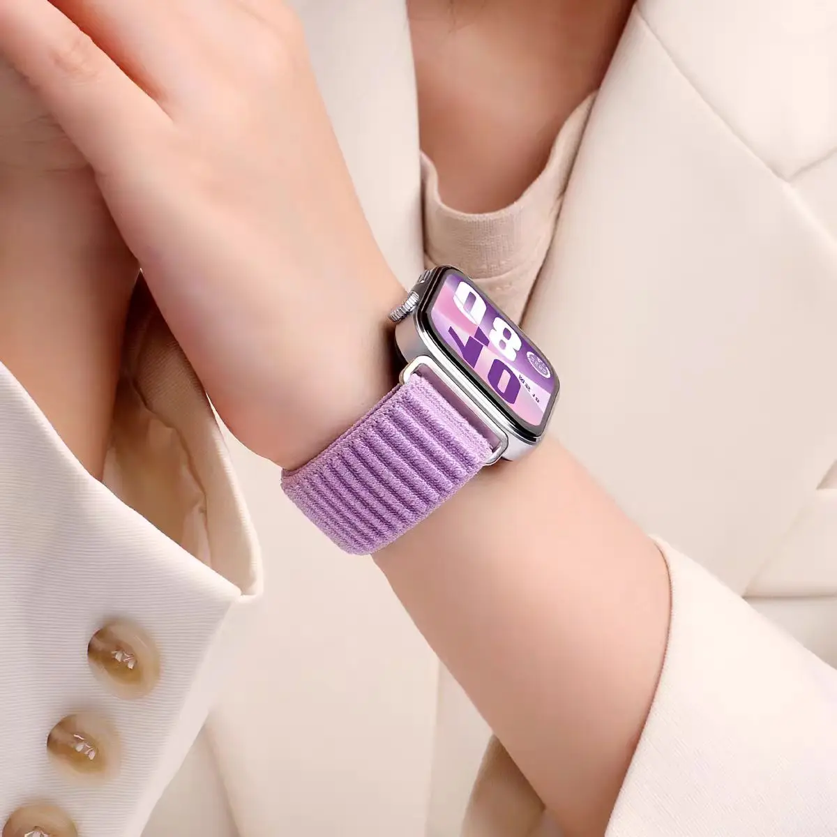 Woven Nylon Sport Strap Bracelet