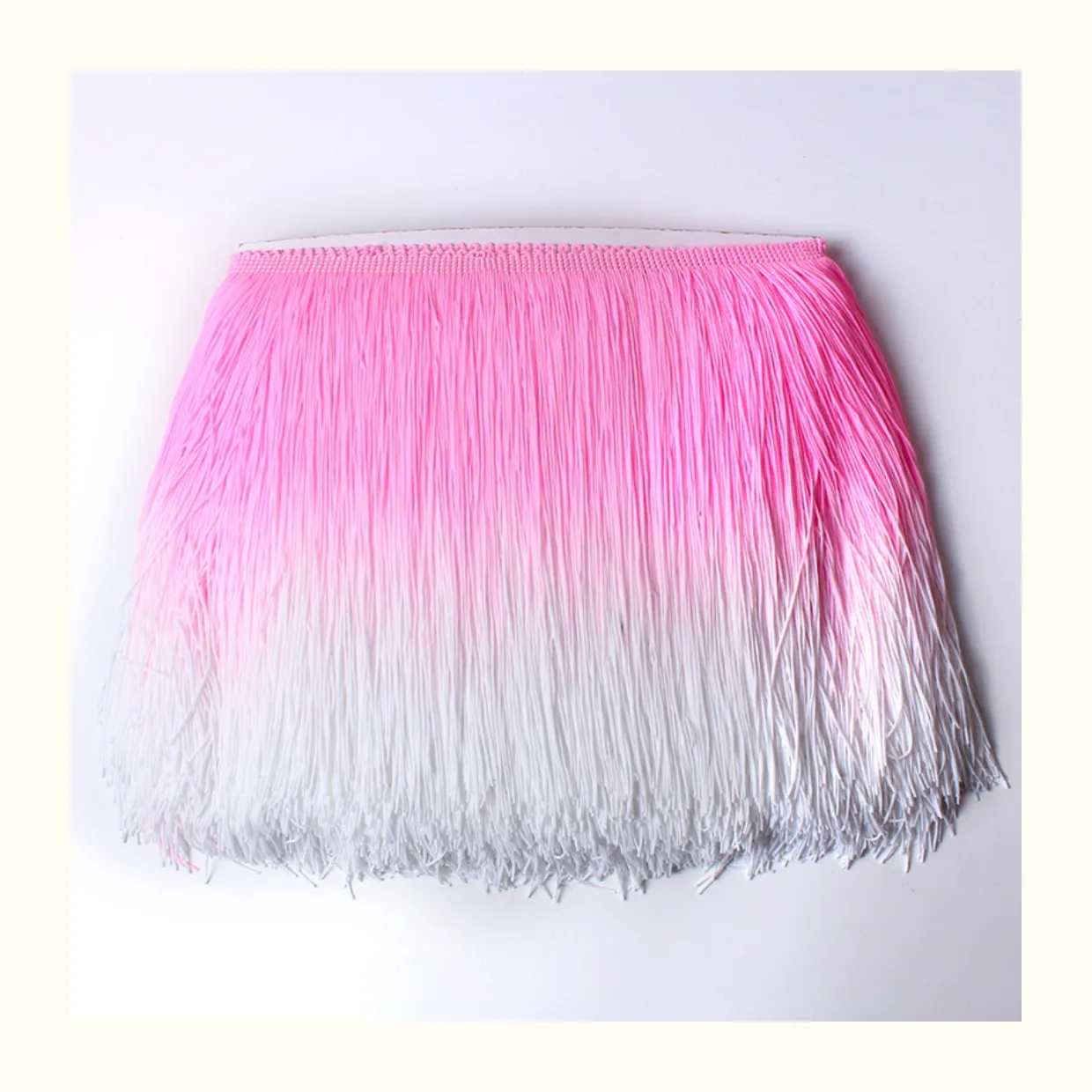 20cm Colorful Tassel Fringe Trimming for Clothing Sewing Latin Dress Stage Home Decoration Lace Trim DIY Accessories