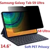 14.6" Anti Spy For Samsung Galaxy Tab S9 Ultra Screen Protector PET Soft S8 Ultra Film 360 Degree Privacy 1