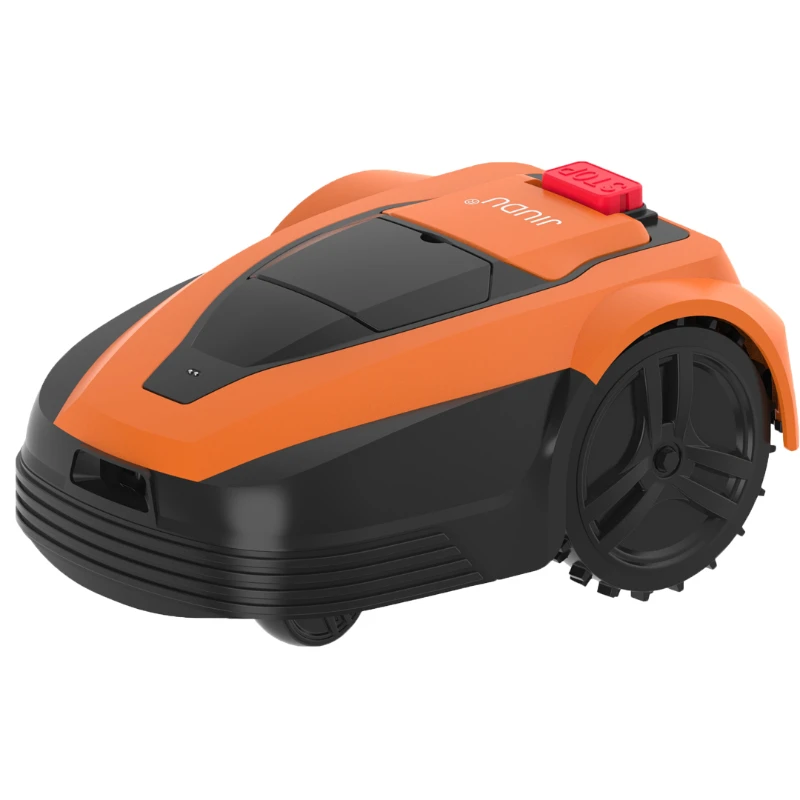 

Big LCD panel App control edge cutting adjustable cutting height robot lawn mower