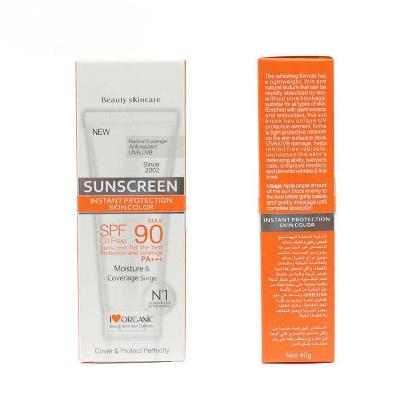 Facial Body Sunscreen Whitening Sun Cream Sunblock Skin Protective Cream Anti-Aging Oil-control Moisturizing SPF 90 NEW