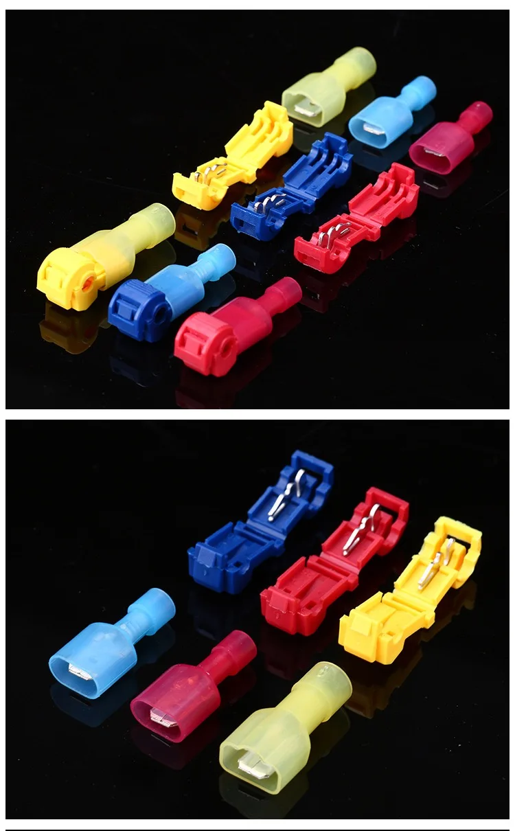 Description Picture 4 of itemCables Connectors Crimp Electric Terminal For Wire Automotive Quick Snap Splice Lock Waterproof And Accessories Wiring 10 20 Set