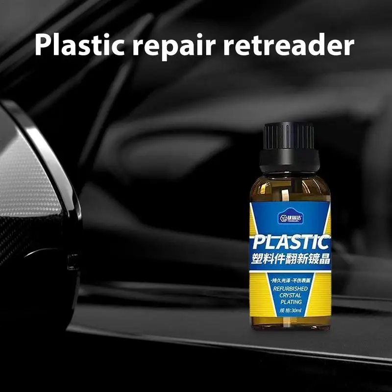 

Auto Plastic Restorer Back To Black Gloss Car Cleaning Products Auto Polish And Repair Coating Renovator Auto Detailing Supplies