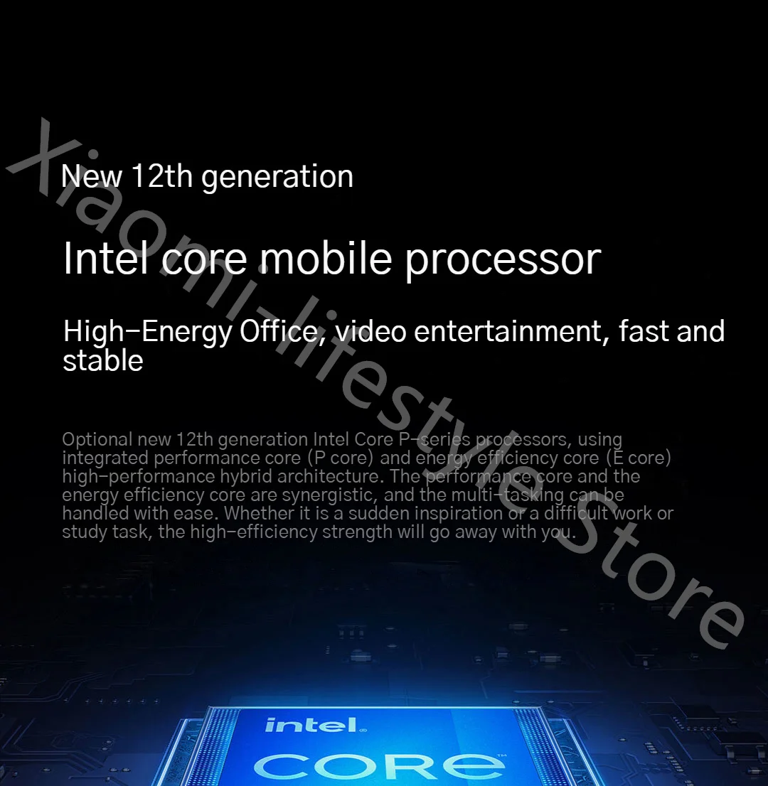 Xiaomi Mi Book 14 2022 Laptop with Intel Core i7-1260P/i5-1240P, RTX2050/MX550/Iris Xe Graphics, 14