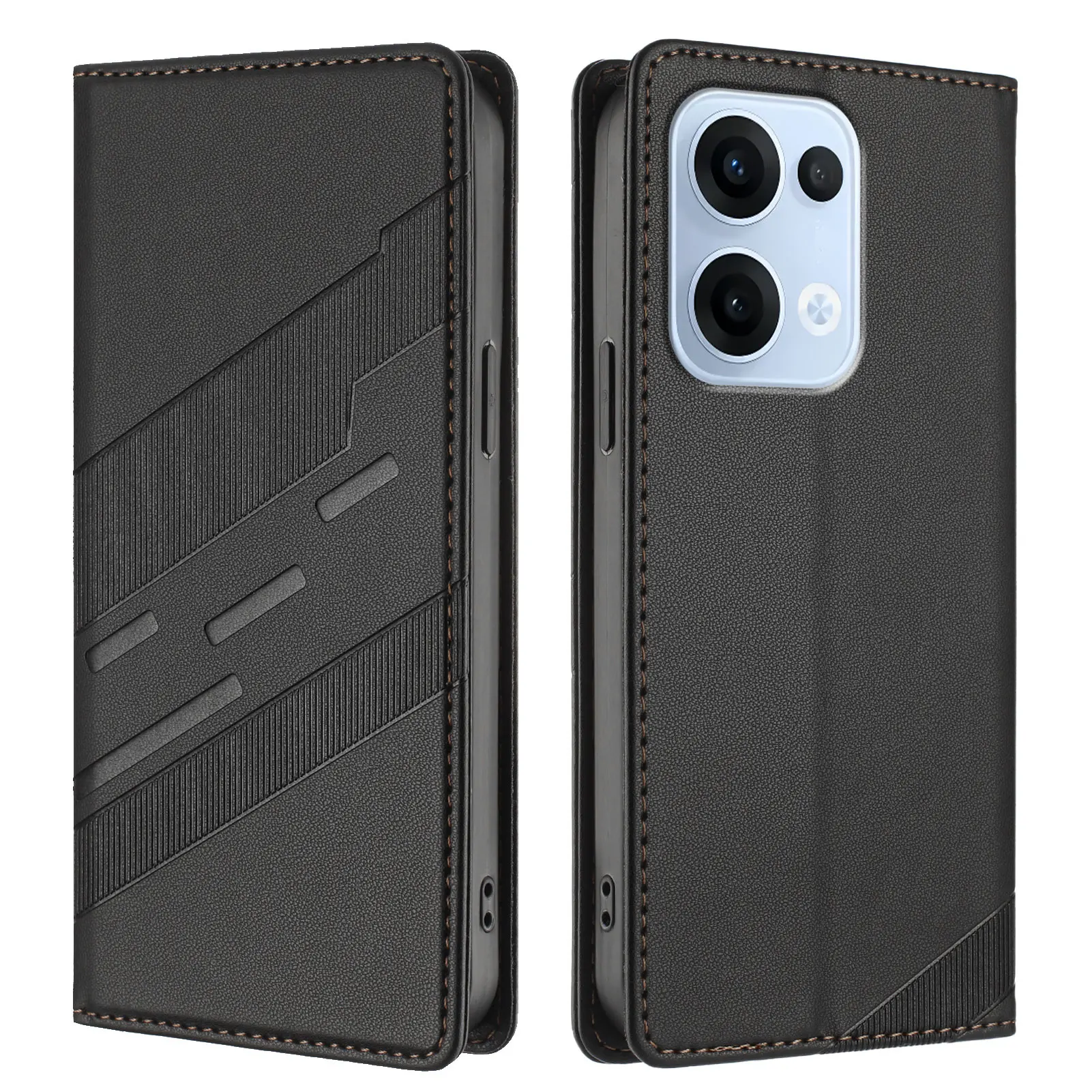 Luxury Wallet Flip Cover with Magnetic Closure