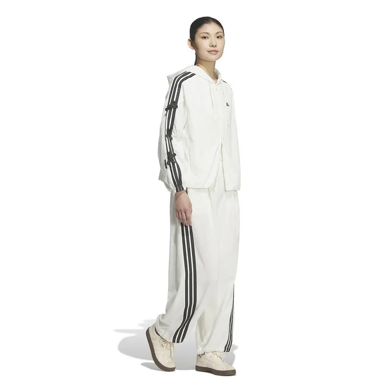 Veste à capuche Adidas pour femme, coupe ample, trois bandes, avec empiècements en mesh, veste de sport KR7602/KR7603 1 Veste à capuche Adidas pour femme, coupe ample, trois bandes, avec empiècements en mesh, veste de sport KR7602/KR7603 1