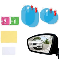 2 Pcs Car Rainproof Film Car Car Rearview Mirror protective Rain proof Anti fog Waterproof Film Membrane Car Sticker Accessories 2