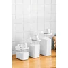 Laundry powder storage box, bathroom laundry detergent storage tank, transparent acrylic box, household necessities 6