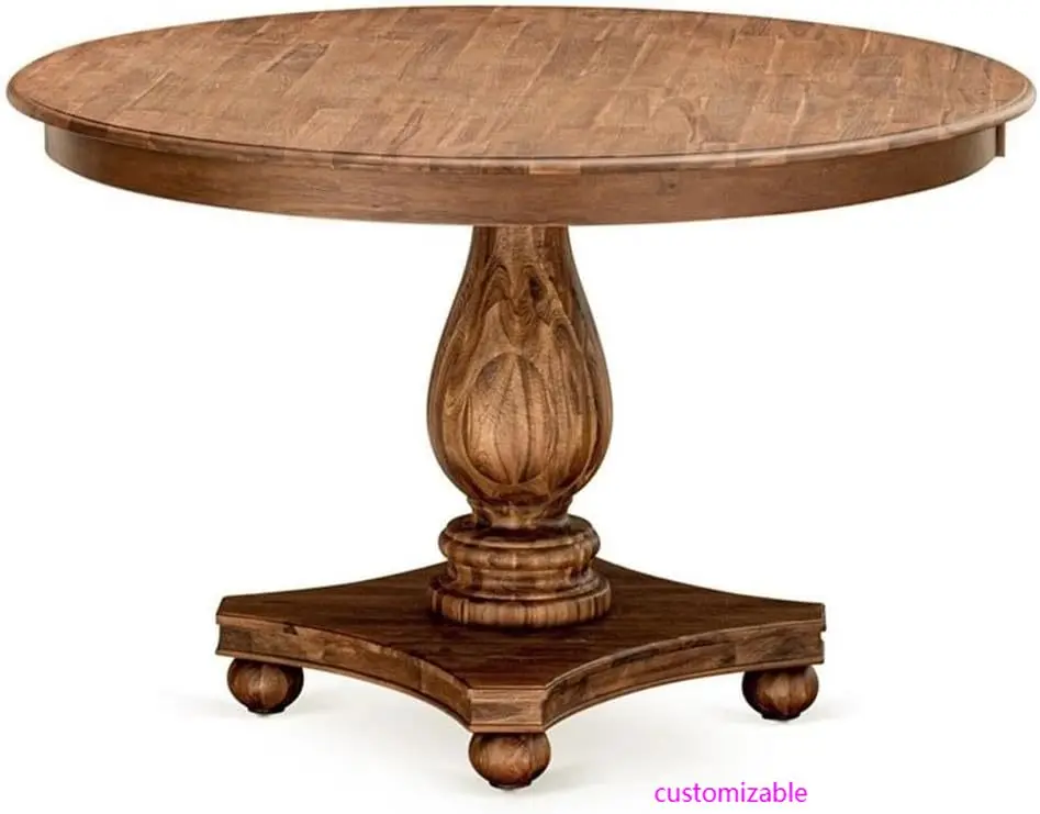 Ferris Modern Round Kitchen Dining Table