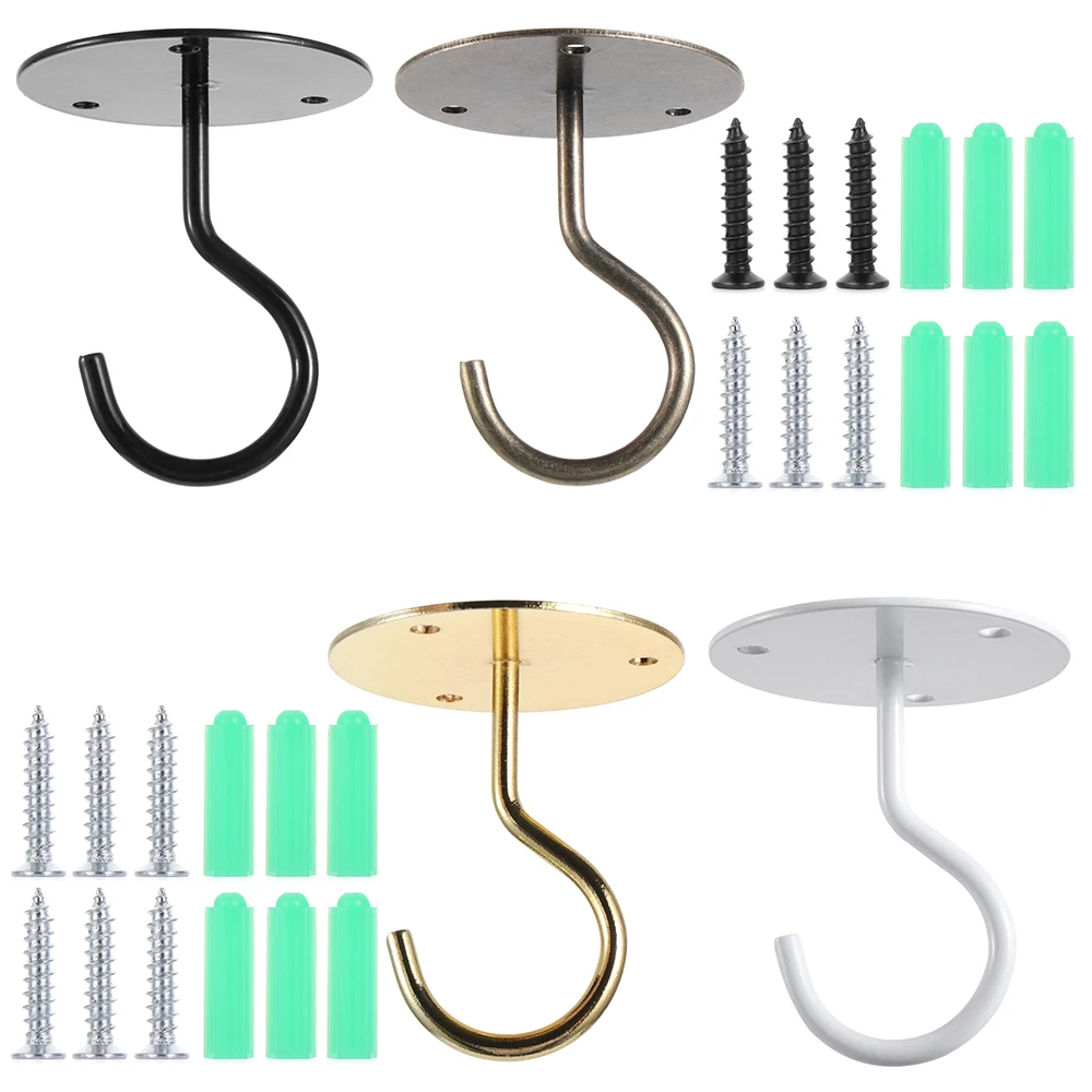 Metal Plant Hooks Hangers for Ceiling Wall Mount