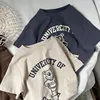 Pure Cotton Kids T-shirt Summer Clothes Short Sleeved Tops Tees Children Costume Fashion Cartoon Boys T Shirts Round Collar 1