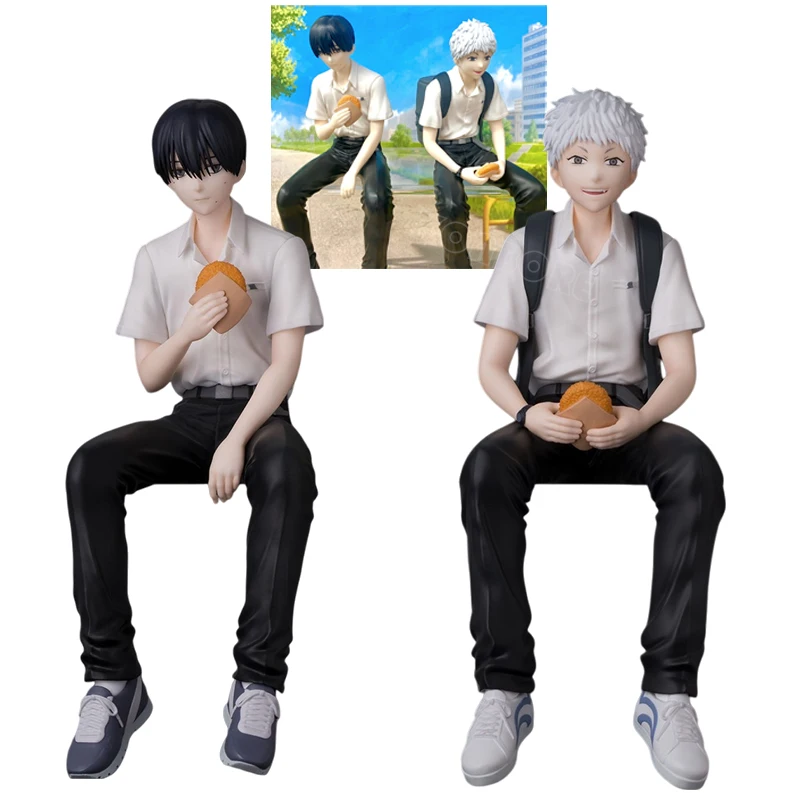 The Summer Hikaru Died Tsujinaka Yoshiki Anime Figure Hikaru ga Shinda Natsu Indou Hikaru Action Figure Model Doll Toy Gift 14cm