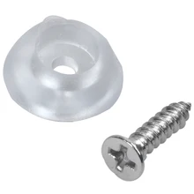 

HOT 50Pcs Furniture Table Chair Leg Protectors Feet Padded Rubber 17Mm X 6Mm