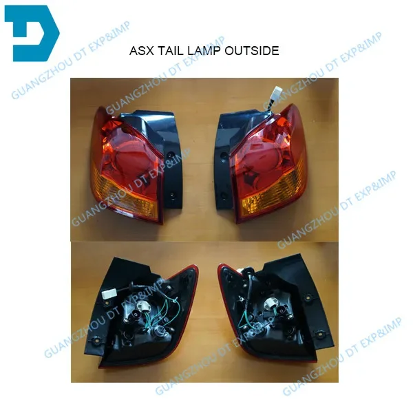 ASX RVR 2010-2018 용 1 Pcs 테일 램프 8330A690 asx GA00 브레이크 후면 조명 경고 후면 회전 신호 용 L 또는 R 주차 램프