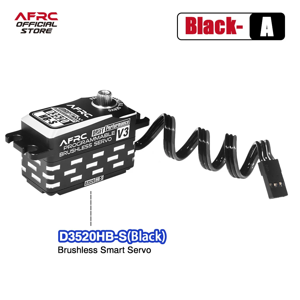 ドリフト　プログラム可能ブラシレスサーボ AFRC AFRC D3520HB-S V3 ドリフトパフォーマンスブラシレス