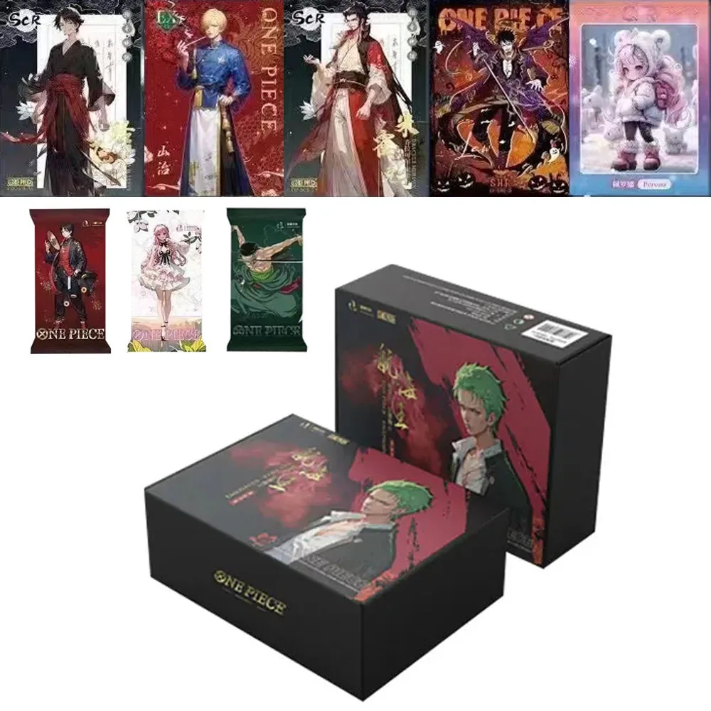 One Piece Card Booster Box Collezioni Rufy Zoro Nami Chopper Franky Japanese Tcg Anime Giochi Da Tavolo Giocattoli Regalo Di Compleanno