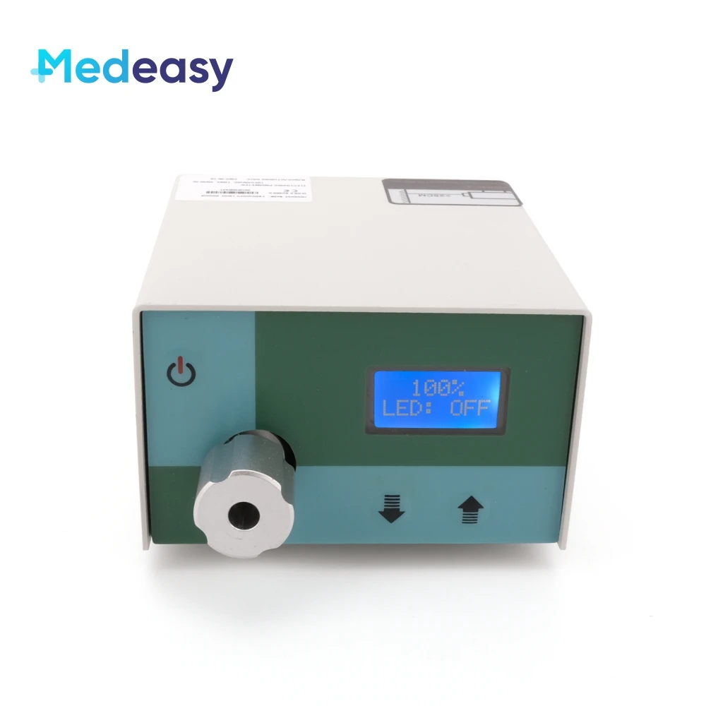 Portable Medical Mini Led Cold Light Source 100W for Surgical Endoscopy Surgery endoscope light source