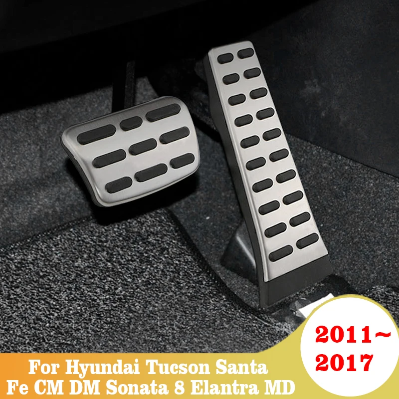 

Car Accelerator Brake Pedal Accessories For Hyundai Tucson Santa Fe CM DM Sonata 8 Elantra MD 2011 2012 2013 2014 2015 2016 2017