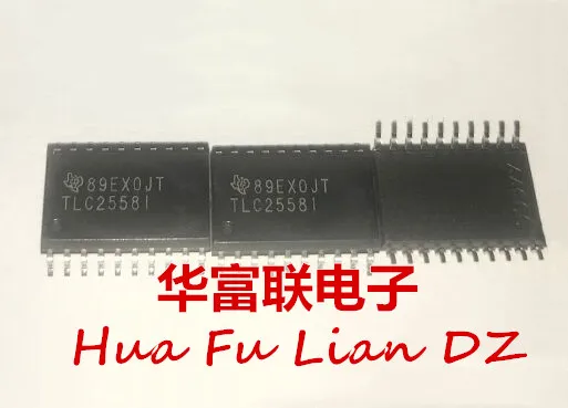 

Free shipping 12ADCTLC2558IDW TLC2558CDW SOP-20 5pcs
