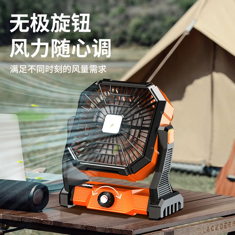 Mini ventilateur de plafond de tente ventilateurs de climatiseur portables  ventilateurs de sol USB Camping en plein air ventilateur mural portable