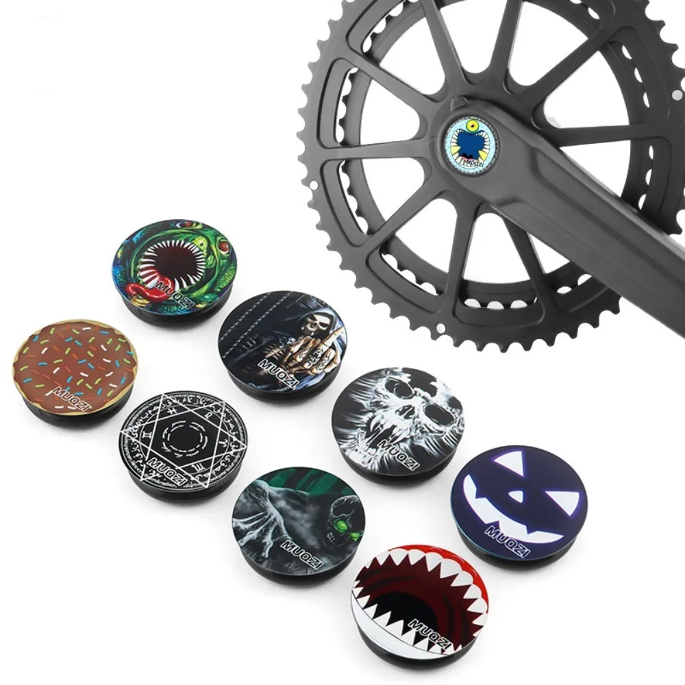 1Pc Crank Dust Cover Bicycle Chainring End plug Hollow Sprocket Crank Arms Dust Cap 13pcs laptop anti dust plug silicone computer cover stopper notebook dust plug dustproof usb dust plug computer accessories