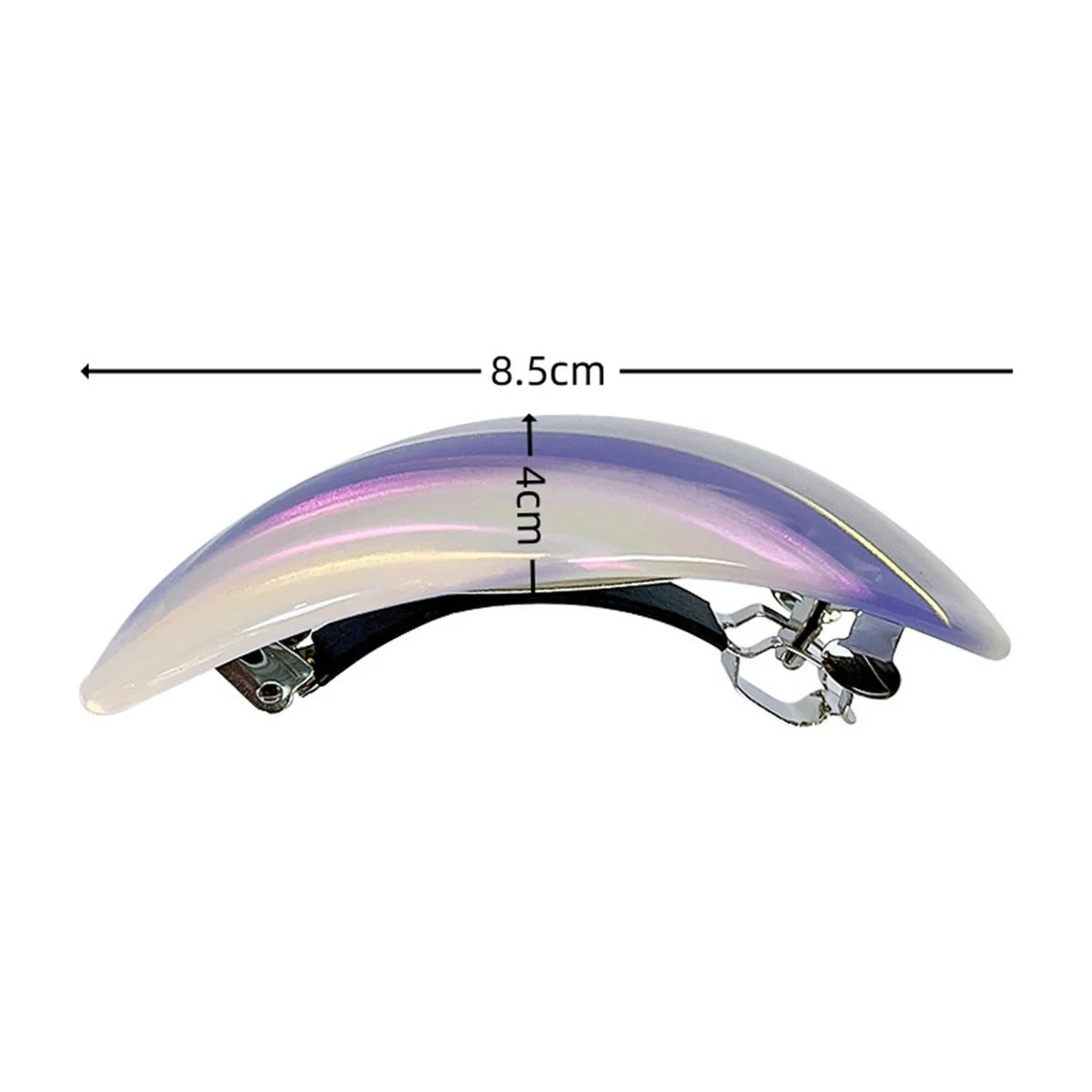Hair Clips Ladies Multi-colored marbled female acetate European and American elegance fashionable back hair clip