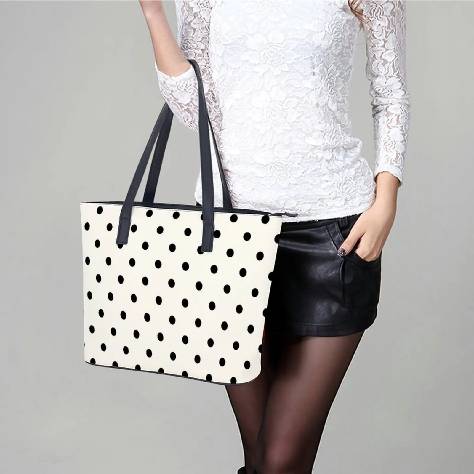 Polka Dot Tote 