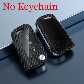 Portachiavi per auto custodia per Volkswagen VW Golf Mk7 7 3 4 5 6 6r Skoda Octavia A7 Polo 9n Mk4 Passat B7 B8 Tiguan accessori - Portachiavi per auto custodia per Volkswagen VW Golf Mk7 7 3 4 5 6 6r