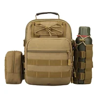 Tactical Adjustable Kettle Bag Water Bottle Pouch Outdoors Climbing Hiking Camping Water Bags 2