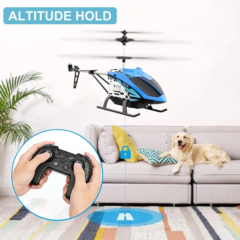 Drone Hélicoptère RC 4DRC M5 - Jouet Enfant avec Gyroscope et Maintien d'Altitude