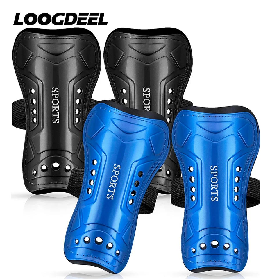 Soccer Shin Guards Loogdeel Adult Kid Training Crashproof Calf Leg Sleeves Teens Football Sports Safety Legging Shin Protect Guard
