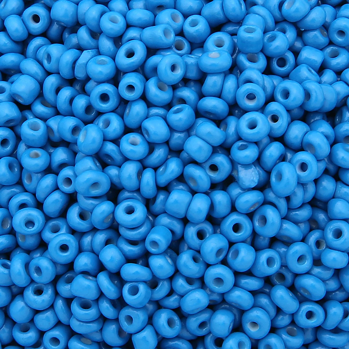 Premium Solid Color Glass Rice Beads for Jewelry Making & DIY Accessories