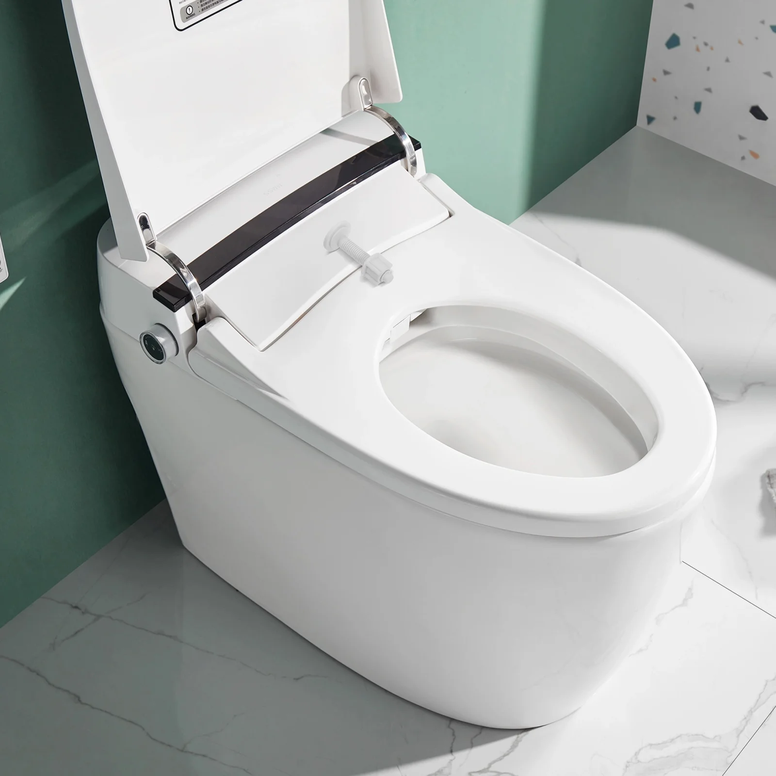 Toilet Seat Accessories 2 Pcs Nuts Toilet Expansion Screws Plastic and Bolt for Seat Installation Bolts