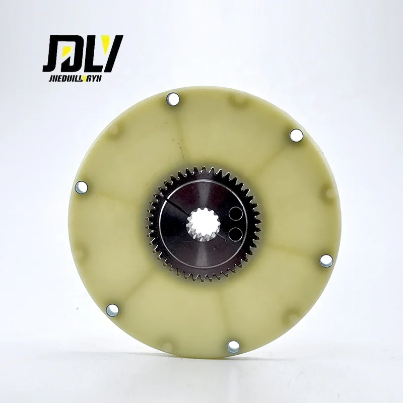Hydraulic Pump Disc Coupling Flexible Spline Gear Shaft SY205C OD265mm 6Holes 42T