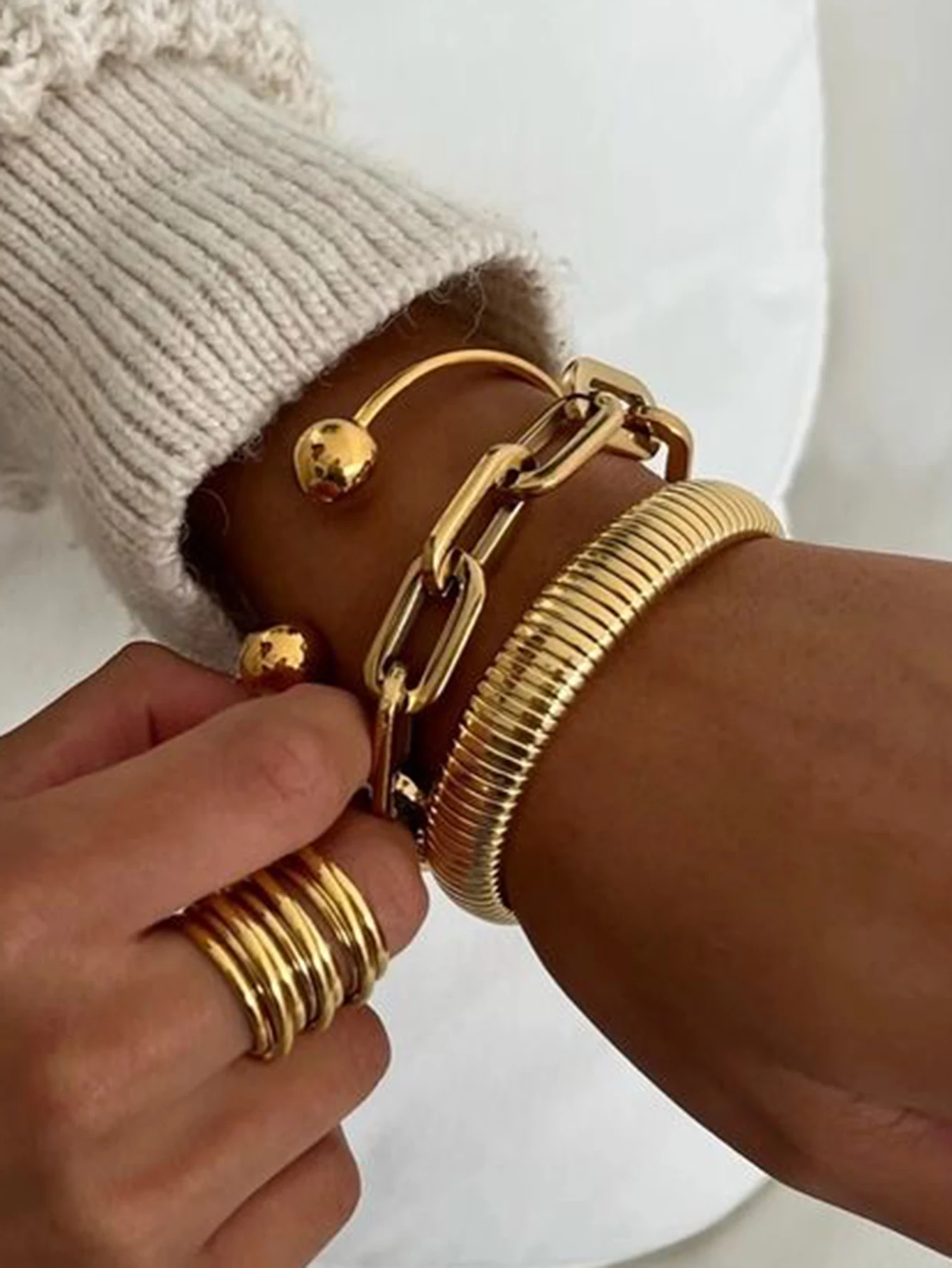 Bangles For Women Chunky Jewelry