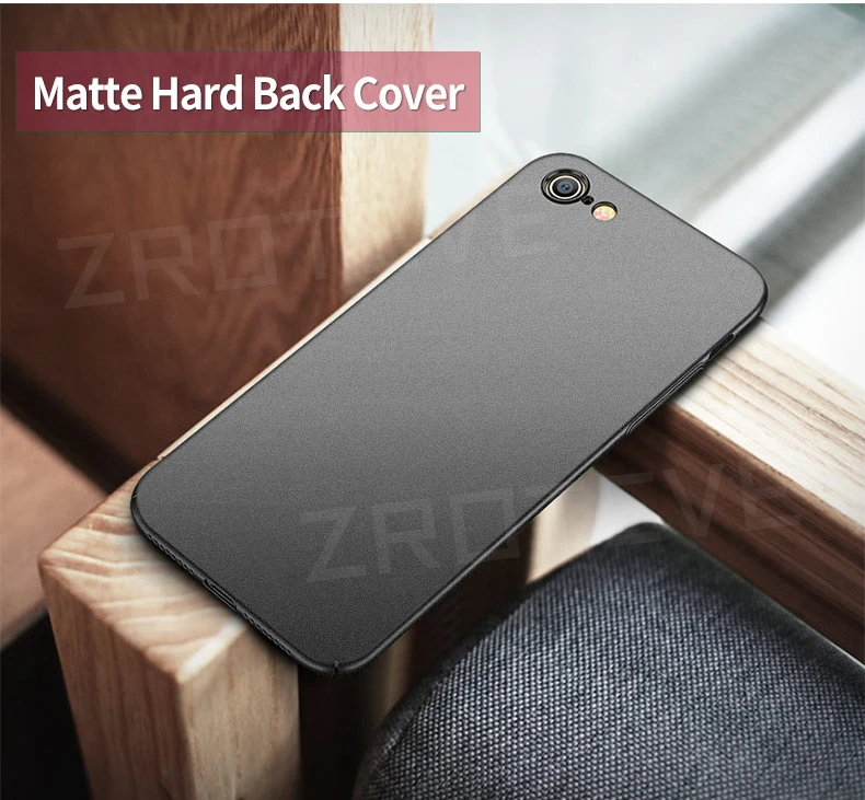 SE 2022 Case Zroteve Luxury Slim Matte Hard PC Cover Coque For iPhone 7 8 Plus SE 2020 2 3 SE2 SE3 iPhone7 iPhone8 Phone Cases iphone xr case with card holder