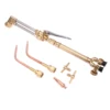 Long Pipe Brass Nozzle Welding Torch Kit with Gauge Oxygen Acetylene, Brass Nozzle Welding Cutting Torch Kit Soldering Equipment 5