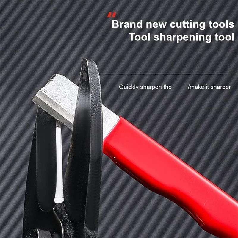 Professional Kitchen Knife Sharpener Tungsten Diamond Ceramic Sharpening Stone For All Blades Garden Scissors