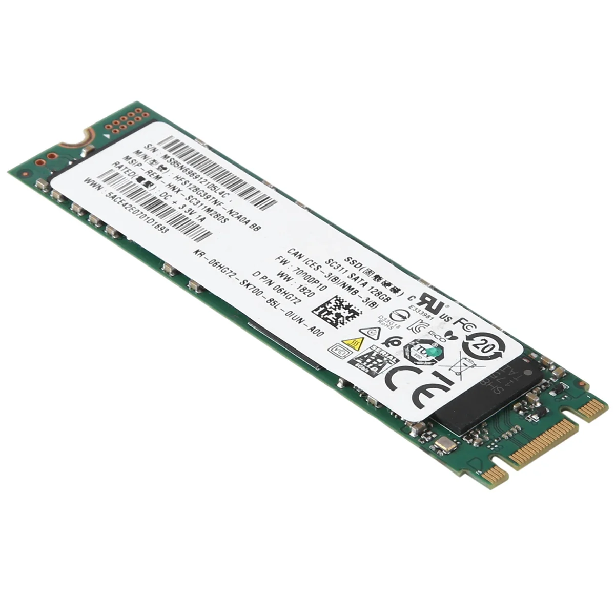 ũž Ʈ ǻͿ HFS128G39TNF-N2A0A, SK ̴н SC311 128GB SATA SSD, BB M.2 SSD, 6Gbps, 2X