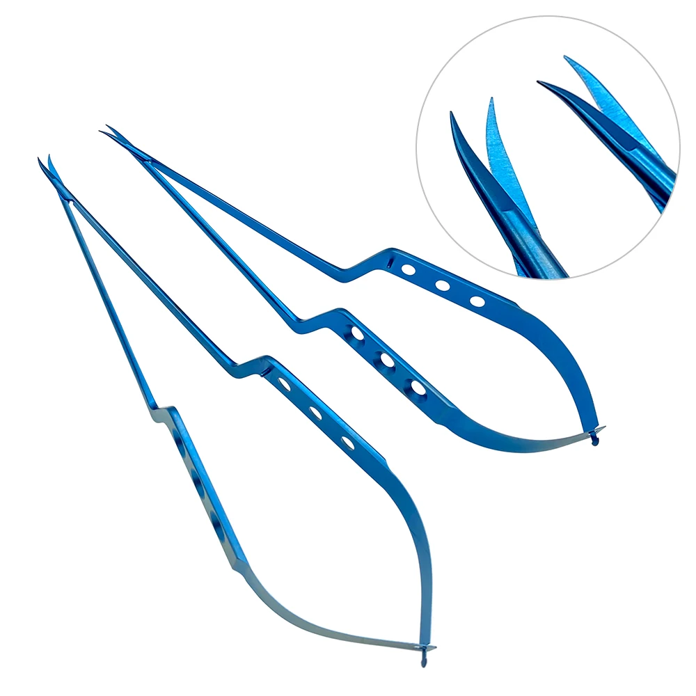 

Microsurgical Scissors Micro Scissors Shark Blade Neurosurgery Surgical Instruments Titanium