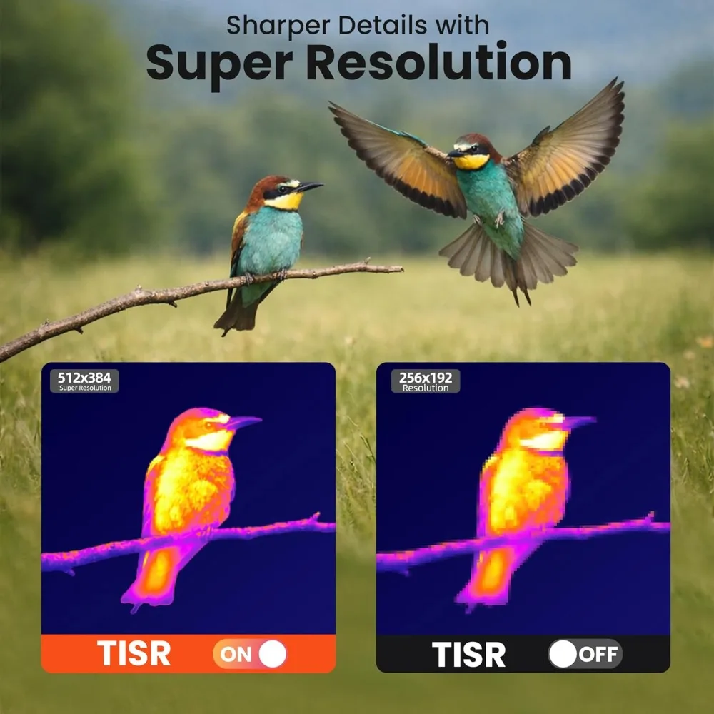 HT-203H Thermal Camera 512x384 Super IR Resolution Android Type-C Thermal Imager